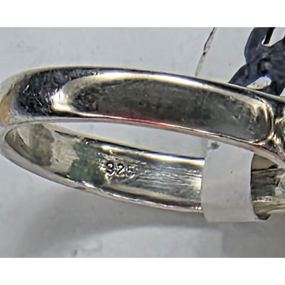 Gorgeous Australian Variscite Gemstone Ring 925 Sterling Silver Size 8 NWT‎ - Picture 11 of 12
